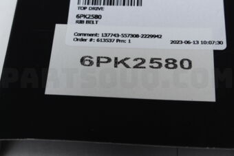 6PK2580 RIB BELT