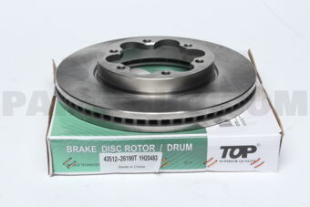 4351226190 FRONT DISC ROTOR, TOYHIACELH212STD
