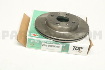 43512B1040 BRAKE DISC ROTOR