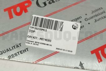 TPF20220MLS O/H KIT   MIT4G93