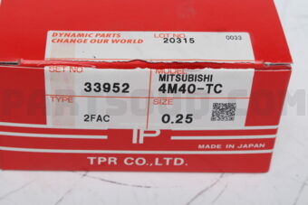 339522FAC025 RING PISTON 025 4M40T