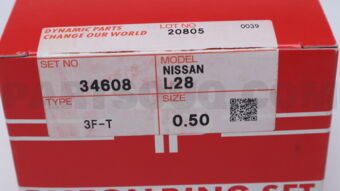 346083F050 NS ; PISTON RING ; L28 ; 86MM