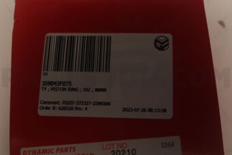 359043F075 TY ; PISTON RING ; 1RZ ; 86MM