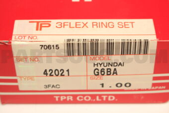 420213FAC100 PISTON RING HY 42021-3FAC TP
