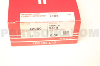 420602F050 PISTON RING 42060-2F HY G4FD I40 TP