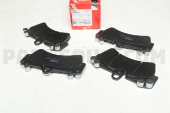 GDB1548 BRAKE PAD SET FRONT 16.7MM VW