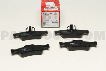 GDB1643 BRAKE PAD SET REAR/17.5MM/W164