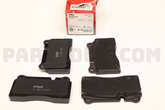 GDB1670 BRAKE PAD SET FRONT VW/TOUAREG