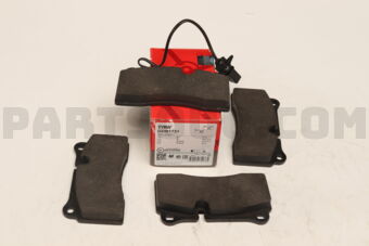 GDB1731 BRAKEPAD SET/AUDI R8-2007
