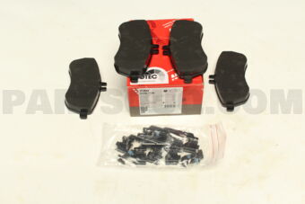 GDB1736 BRAKE PAD SET FR W204 -2007