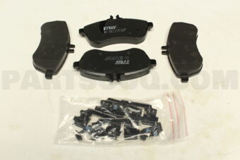 GDB1736 BRAKE PAD SET FR W204 -2007