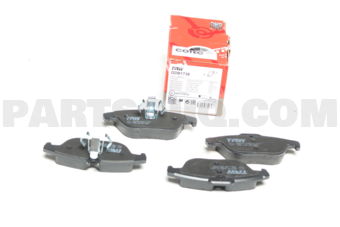 GDB1738 BRAKE PAD  W204