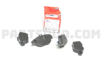 GDB1738 BRAKE PAD  W204