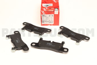 GDB1875 BRAKE PAD SET/AUDI