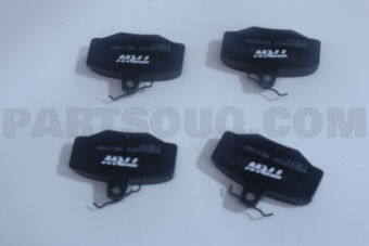 GDB3092S A206E BRAKE PAD REAR