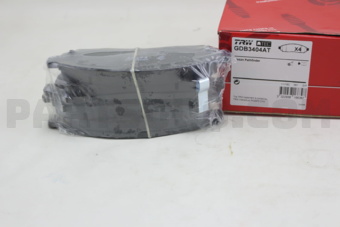 GDB3404YO BRAKE PAD FRONT