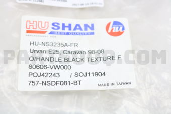80606VW000 DOOR OUT SIDE HANDLE RH