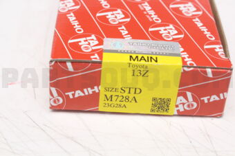 M728ASTD MAIN BEARING SET STD 13Z