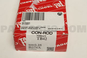 R074A025 CB BEARING