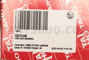 R657A100 CON ROD BEARING