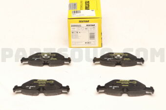 2099501 BRAKE PAD SET 17.3MM,E36/ RR