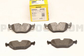 2099501 BRAKE PAD SET 17.3MM,E36/ RR