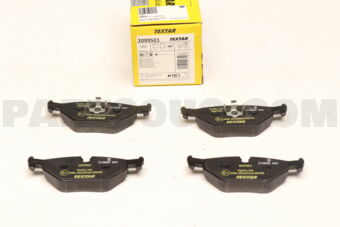 2099501 BRAKE PAD SET 17.3MM,E36/ RR