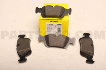 2328702 BRAKE PAD SET 17.5MM,(E36) FRT