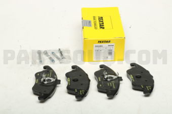 2431001 BRAKE PAD FRONT 19MM W211/W204