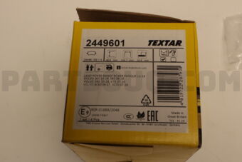 2449601 LR BRAKE PAD SET L359/L538
