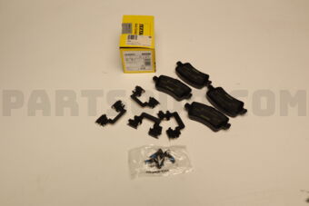 2449601 LR BRAKE PAD SET L359/L538