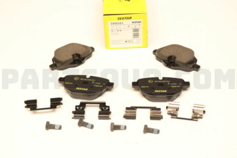 2456101 BRAKE PADS-7SERIES-F01/F02