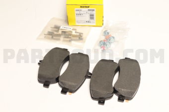 2486701 BRAKE PAD SET-W204 FRONT