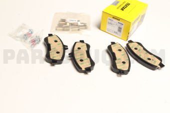 2486701 BRAKE PAD SET-W204 FRONT