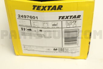 2497601 BRAKE PAD FRT-E(W212)CLS(X218)