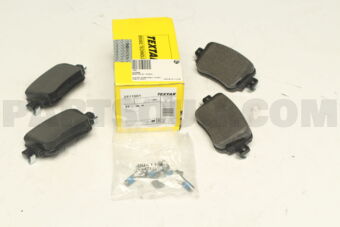2511001 BRAKE PAD SET  REAR/A1