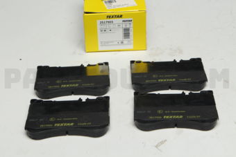 2517903 BRAKE PAD FRONT-S( W222)