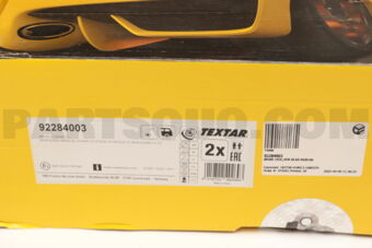 92284003 BRAKE DISC,VEN REAR-M(W166)