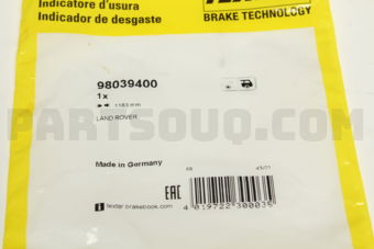 98039400 SENSOR/BRAKE WEAR-R.ROVER-L319