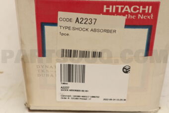 A2237 SHOCK ABSORBER RR RH