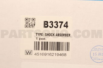 B3374 SHOCK ABSORBER RR