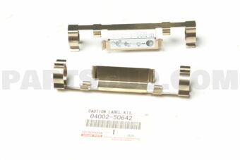 0400250642 CAUTION LABEL KIT