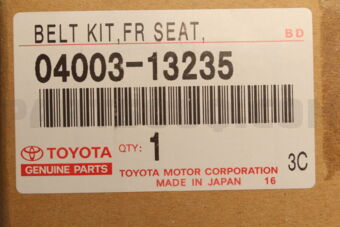 0400313235 BELT KIT  FR SEAT