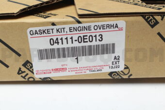 041110E013 Gasket Kit, Engine Overhaul