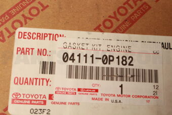 041110P182 GASKET KIT, ENGINE