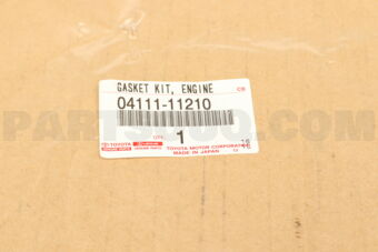 0411111210 GASKET KIT, ENGINE OVERHAUL