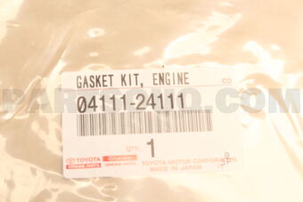 0411124111 GASKET KIT, ENGINE