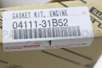 0411131B52 GASKET KIT, ENGINE
