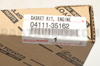 0411135162 Toyota GASKET KIT, ENGINE