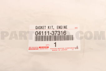 0411137316 GASKET KIT  ENGINE